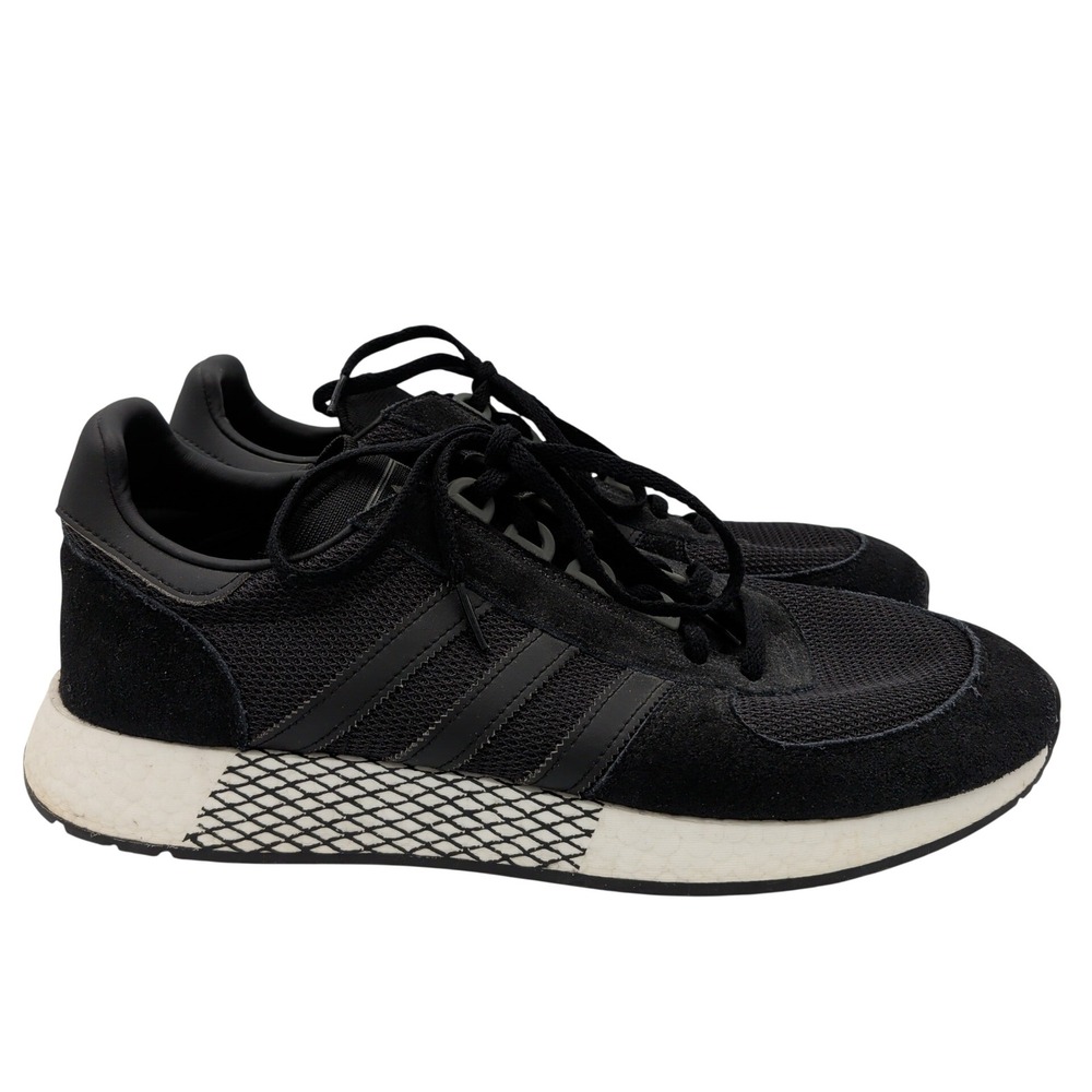 Adidas Marathon 5923 Tech Mens Black White Boost Sneakers EE3656 Size 13